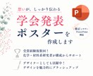 伝わる学会発表ポスター作成します 受賞経験複数回！理系研究者にデザインも構成もお任せください イメージ1