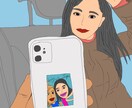 写真を絵にします あなたの思い出の一枚の写真を絵に。 イメージ3