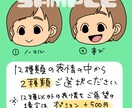デフォルメアイコン2つセットで作ります 1000円でお気軽に作成♪2キャラor表情違いで2つ作成！ イメージ2