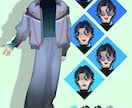 キャラデザインすぐ出来ます 一際目立つキャラクターが欲しい方 イメージ3