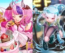 商用可！美しい人物イラスト描きます 動画用、同人誌用、観賞用など！なんでもお任せください！ イメージ2