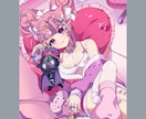 VTuber限定！かわいい等身イラストを描きます メインビジュアルやアクスタ用全身絵など10年以上のプロが制作 イメージ3