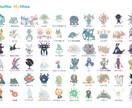 動画・SNSに！かわいいデフォルメキャラ描きます ゆるっと個性派。自分専用のキャラクターを愛でてみませんか？ イメージ2
