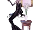 キャラクターの立ち絵を作成します TRPGなどでお使いいただけるキャラクターをデザインします。 イメージ1