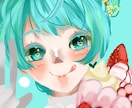 癖強！SNSで使えるかわいい人物アイコン描きます SNSで使えるイラストアイコンを絵描きます！商業利用可能。 イメージ4