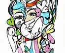 アートタッチの切り絵であなたを描きます 美しいデザインであなたもアート作品に♪ イメージ3