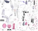 個性的なLive2d制作します Live2dイラストからモデリングまで対応可能！ イメージ6