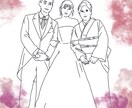 写真をイラストに。各種ご要望承ります SNSアイコンや名刺の挿絵など！2名まで追加料金不要です☺︎ イメージ9