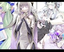 アイコン・立ち絵・一枚絵など丁寧に制作します TRPG・創作・小説(絵)など幅広く対応いたします！ イメージ1