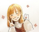 オリジナルイラスト描きます かわいいイラスト提供します！唯一無二٩( ¨̮ )۶ イメージ1