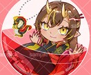 カプセルトイ風アイコン描きます お好きなキャラクターをカプセルに入れられます！ イメージ6