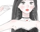 SNSアイコン|やさしい雰囲気のイラスト描きます 美容系、配信者さんなどのアイコンやサムネにおすすめです！ イメージ4