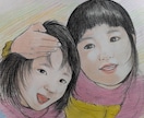 記念品に世界で一枚の絵をプレゼントしませんか？ます 写真からご要望の人物/ペットの似顔絵を描き イメージ7