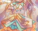 かわいいイラスト、用途に合わせてお描きします アイコン、立ち絵、一枚絵、キャラデザ、Vtuberなど！ イメージ4
