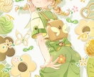 見るたびに心ときめく⭐︎可愛さ重視イラスト描きます 【商用利用 / 二次利用OK！】 イメージ6