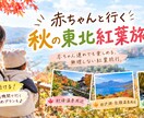 赤ちゃんと楽しい安心な旅のプランをご提案します 旅行は不安もありますよね。無理なく気軽に楽しんでほしいです。 イメージ1