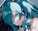 オリジナルSNSアイコン描きます あなただけのアイコンをつくりませんか？ イメージ9