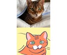 猫ちゃんのイラスト描きます SNSのアイコンやうちの子のイラストが欲しい方向け イメージ5