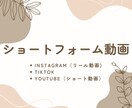 ショートフォーム動画作成します あなたのSNSにアップするショートフォーム動画を制作します！ イメージ1