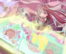 丁寧な絵柄でかっこいい・可愛い一枚絵を描きます 男性、女性どちらもキャラらしさを引き出すイラストを描きます！ イメージ3