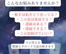 相手の気持ちと恋の未来を数秘とタロットで鑑定します 相手の本音・恋愛の流れ・今どう動くべきかを読み解きます イメージ3