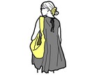 格安♡シンプルな線画イラストを作成します SNSのアイコン・プレゼントにおすすめ！ イメージ4
