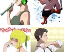等身イラスト制作致します アイコンから立ち絵、一枚絵までご要望のイラスト制作致します！ イメージ4