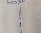 ボールペンで植物、海の生き物のイラスト描きます ワンポイントのイラスト描きます イメージ3