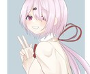 女の子のイラストを描きます 可愛い女の子を精一杯描きます！ イメージ1