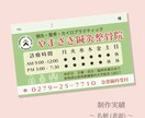 名刺サイズのカード作成します ふんわり親しみやすいデザインが得意です イメージ4