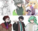観賞用やスチル、サムネにも！イラスト描きます キャラクターイラスト、サムネ、スチル、挿絵等が欲しい貴方に！ イメージ2