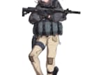 ミリタリーイラスト、メカニックデザイン創ります オリキャラの軍装化、架空兵器のイラストなど イメージ5