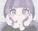 SNS向け・透明感のあるかわいいアイコン描きます .*･ﾟシンプルで透明感のある女の子のイラストを作成します！ イメージ1
