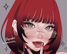 商用可❣️アイコン・立ち絵・配信用イラスト描きます 大人可愛い／上品／おしゃれ／目を引く女性イラスト✨ イメージ6