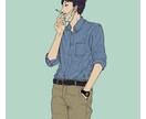 お洒落な人物全身イラストを描きます SNS等で使えるファッショナブルな全身イラストを描きます イメージ4