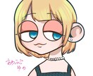 修正何回でも！かわいくて個性的なアイコン作成します SNS映えする目を引くアイコンを最短二日で描きます イメージ7