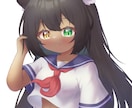 かわいいイラスト描きます 一枚絵や壁紙からSNSのヘッダー・アイコンやキャラデザまで イメージ3