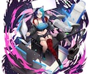 イラスト制作いたします 商用利用可能　背景ミニキャラキャラクターデザイン描きます！ イメージ3