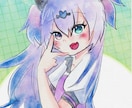 可愛い女の子やケモノのイラスト描きます 水彩風や厚塗りなど様々な塗りがお選びいただけます イメージ5