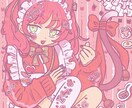 可愛い！アイコン・一枚絵・サムネなど作成します 可愛い絵柄でデザイン、貴方の思い描く子を描きます！ イメージ4