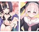 SNSアイコン・立ち絵などを制作します ラフ・線画・色塗りまで、イメージに合わせて丁寧に仕上げます！ イメージ1
