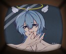 ダークで儚い雰囲気のオリキャライラスト描きます snsアイコン・一枚絵・創作キャラ対応 イメージ1