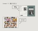 洋書UNION風プロフィールブックが作れます 【Canva対応】結婚式プロフィールブック雑誌風テンプレート イメージ4