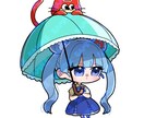 かわいいデフォルメキャラのイラストお描きします デフォルメ、ミニキャラ専門に受け付けています！ イメージ5