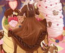 1枚絵のイラスト描きます SNSアイコンやサムネ、ギフトなどに！女の子と動物得意です！ イメージ9