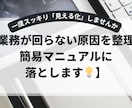 オンライン秘書が簡易マニュアルに落とします バックオフィスを外注できる状態に！※お試しプラン イメージ1