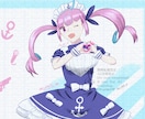 VTuber・オリキャラのかわいいイラスト描きます ネットの活動に使える映えイラストをご提供します♪ イメージ6