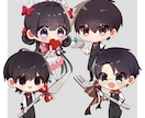 あなただけのオリジナルキャラクターを制作いたします TRPG,SD,Vtuber魅力的なキャラを制作いたします イメージ2