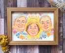 お花いっぱい！手描きの似顔絵お描きします 還暦/古希/喜寿/米寿/卒寿…大切な記念日のプレゼントに イメージ7