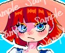 ポップな女の子のイラスト描きます SNSアイコン用のオリジナルイラストを作成します イメージ2